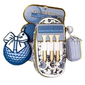 Mellow & Mod nwt Golf Ball and Tee Set